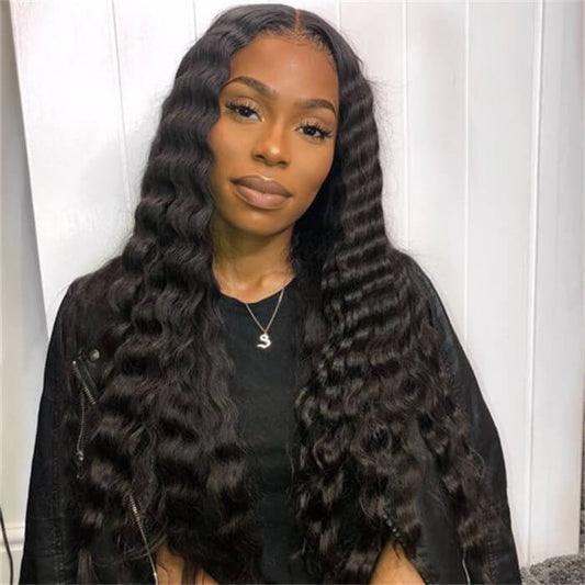 Exquisite 13x4 Deep Wave Lace Front Wig | Premium Human Hair