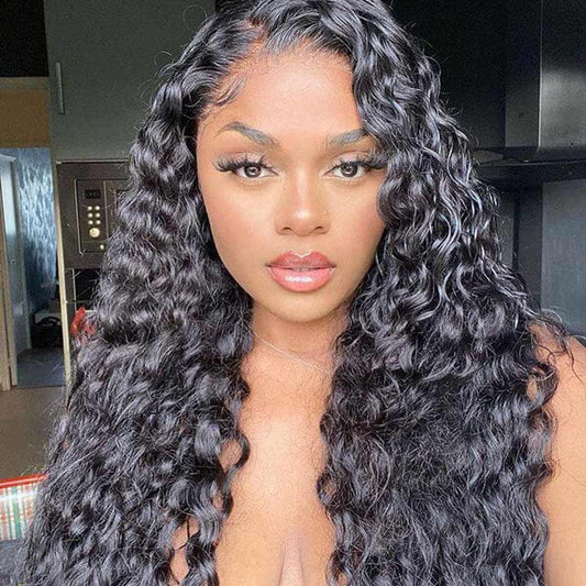 Natural Wave 4x4 Lace Closure Wig | Premium Human Hair