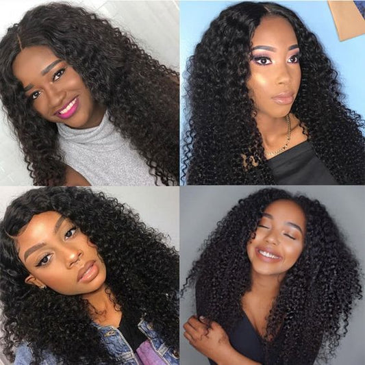 HD Lace 5x5 Kinky Curly Closure Wig | Premium Human Hair