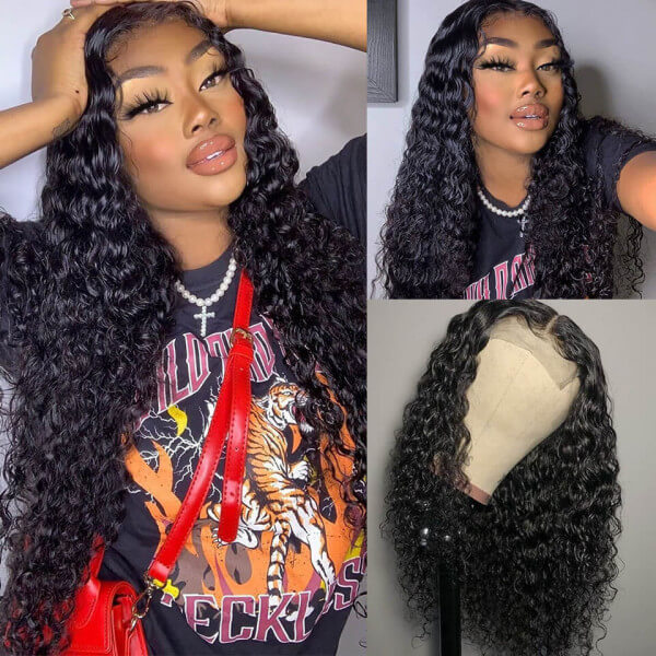 HD Lace 5x5 Deep Curly Closure Wig | Premium Human Hair