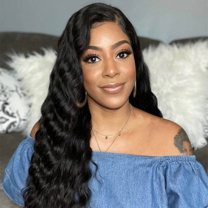 HD Lace 4x4 Deep Wave Closure Wig | Premium Human Hair