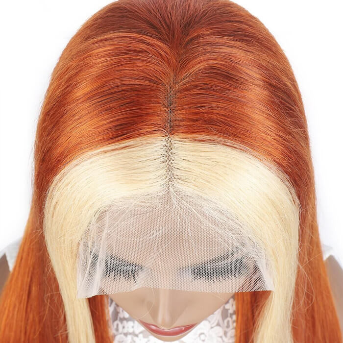 Bold Ginger & Blonde 613 Highlight 13x4 Lace Front Wig | Premium Human Hair