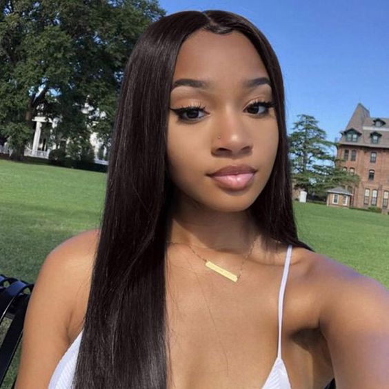 Sleek & Sophisticated Straight 13x6 Lace Front Wig | Premium Human Hair