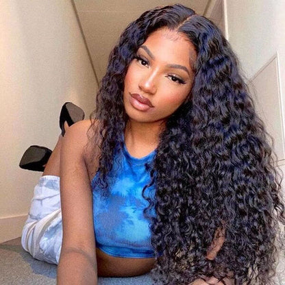 HD Lace 4x4 Deep Curly Closure Wig | Premium Human Hair