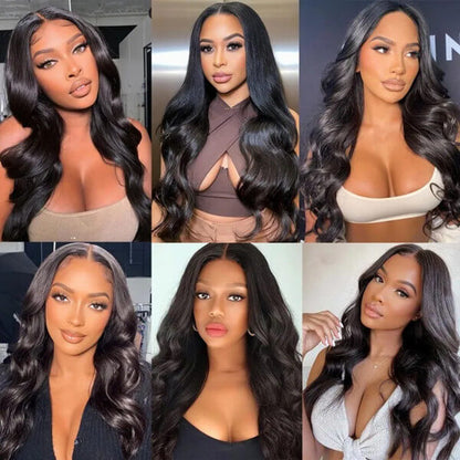 Glamorous Body Wave 13x4 Lace Front Wig | Premium Human Hair