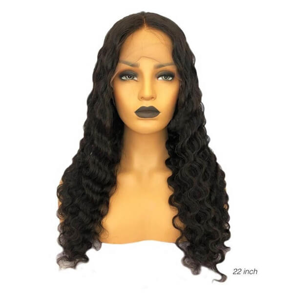 Exquisite 13x4 Deep Wave Lace Front Wig | Premium Human Hair