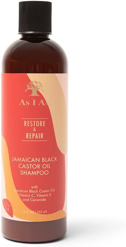 AS I AM Jamaican Black Castor Oil Shampoo, 355ml