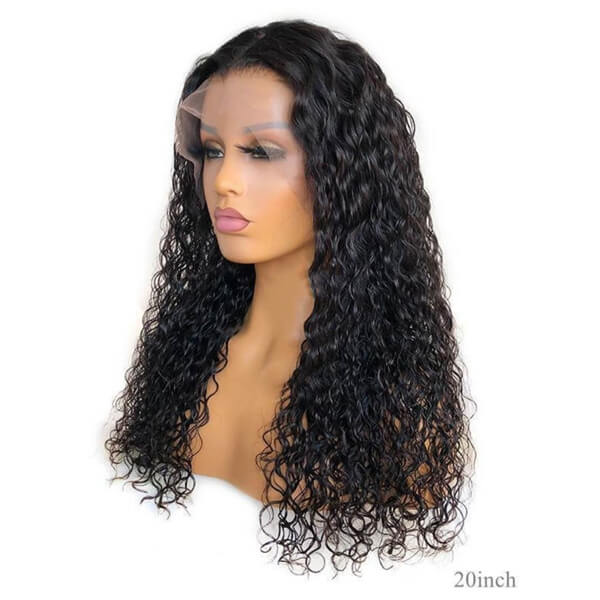 Glamorous Deep Curly 13x6 Lace Front Wig | Premium Human Hair