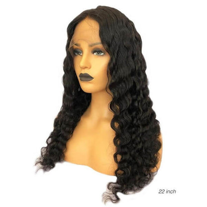 Exquisite 13x4 Deep Wave Lace Front Wig | Premium Human Hair