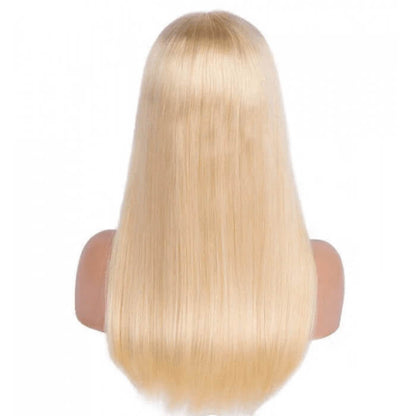 13x4 #613 Blonde Straight Lace Front Wig | Premium Human Hair