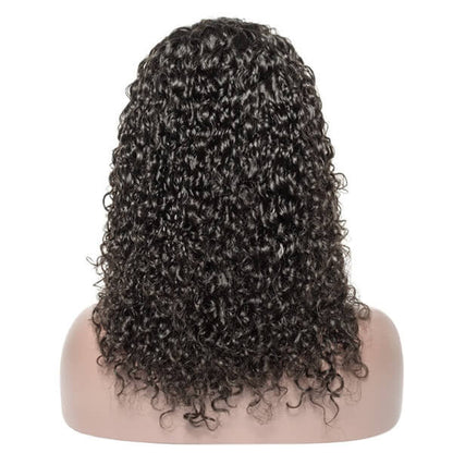 Luxurious Deep Curly 13x4 Lace Front Wig | Premium Human Hair