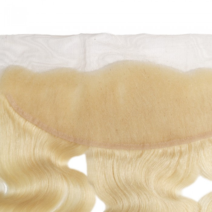 Premium #613 Blonde Body Wave Bundles with 13×4 Frontal | 100% Human Hair