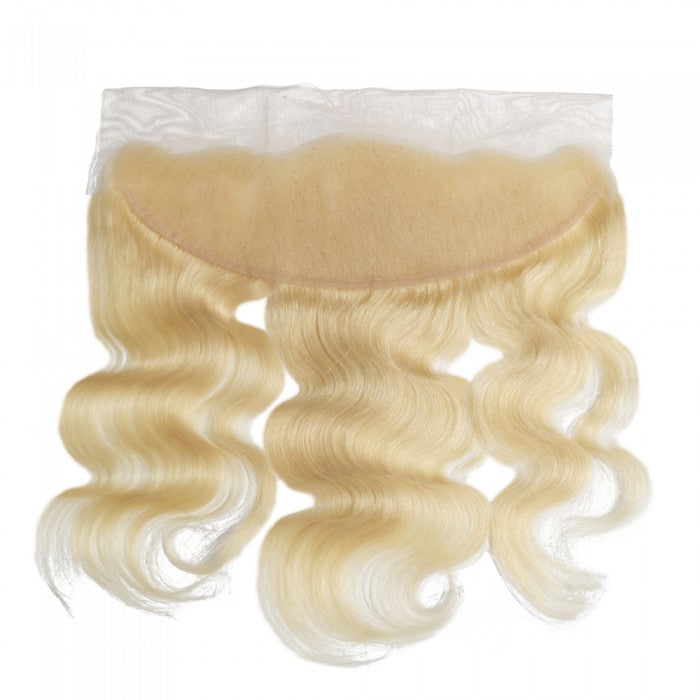 Premium #613 Blonde Body Wave Bundles with 13×4 Frontal | 100% Human Hair