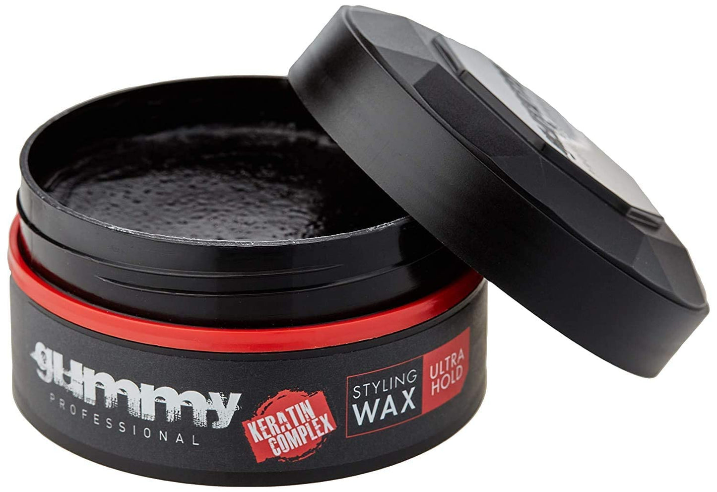 Gummy Hair Styling Gel Wax Ultra Hold, Red, 150 Millilitre, 1 qty