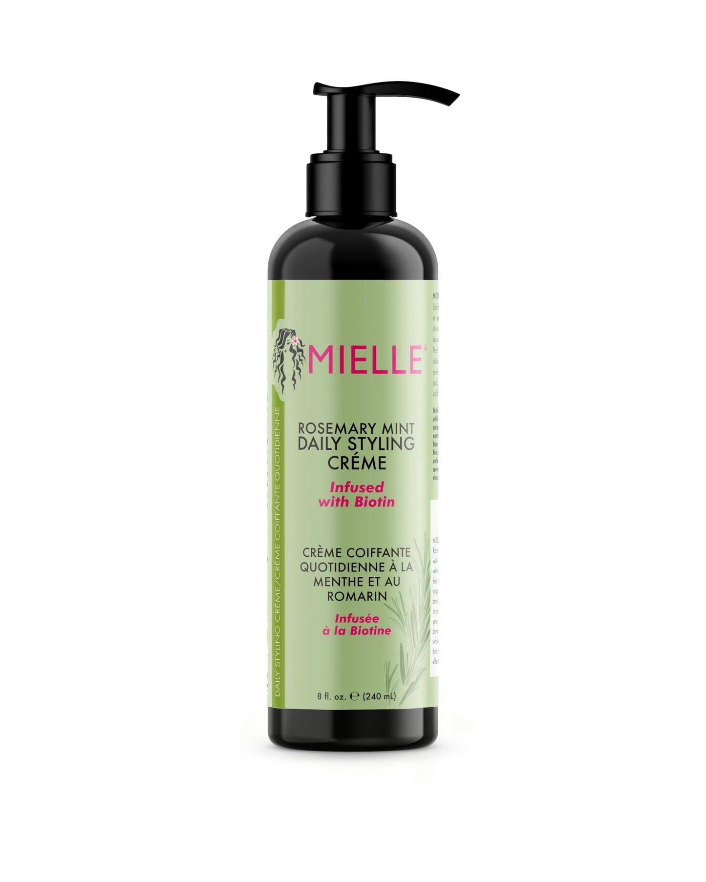 Mielle Rosemary Mint Strengthening Shampoo Infused with Biotin, Cleanses and Helps Strengthen Weak and Brittle Hair, 355 ml (Pack of 1)