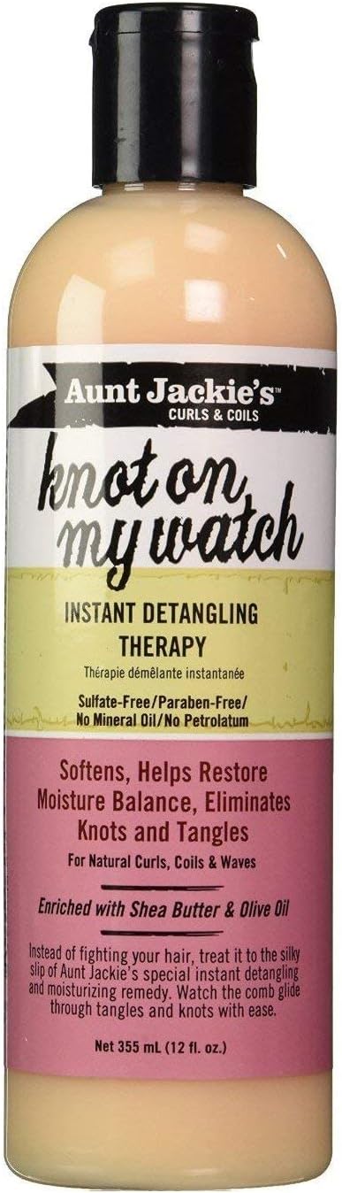 Aunt Jackies Knot On My Watch Detangling Therapy 12oz (354ml) (2 Pack)