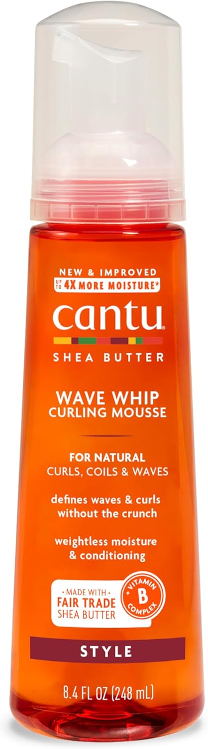 Cantu Wave Whip Curling Mousse 248ml