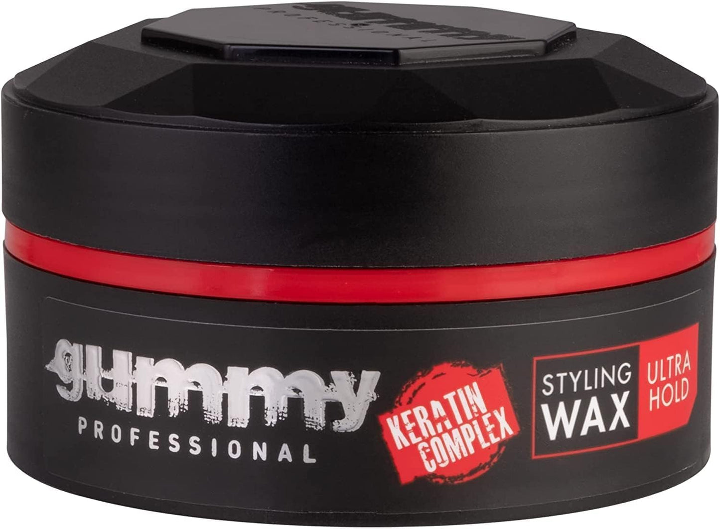 Gummy Hair Styling Gel Wax Ultra Hold, Red, 150 Millilitre, 1 qty