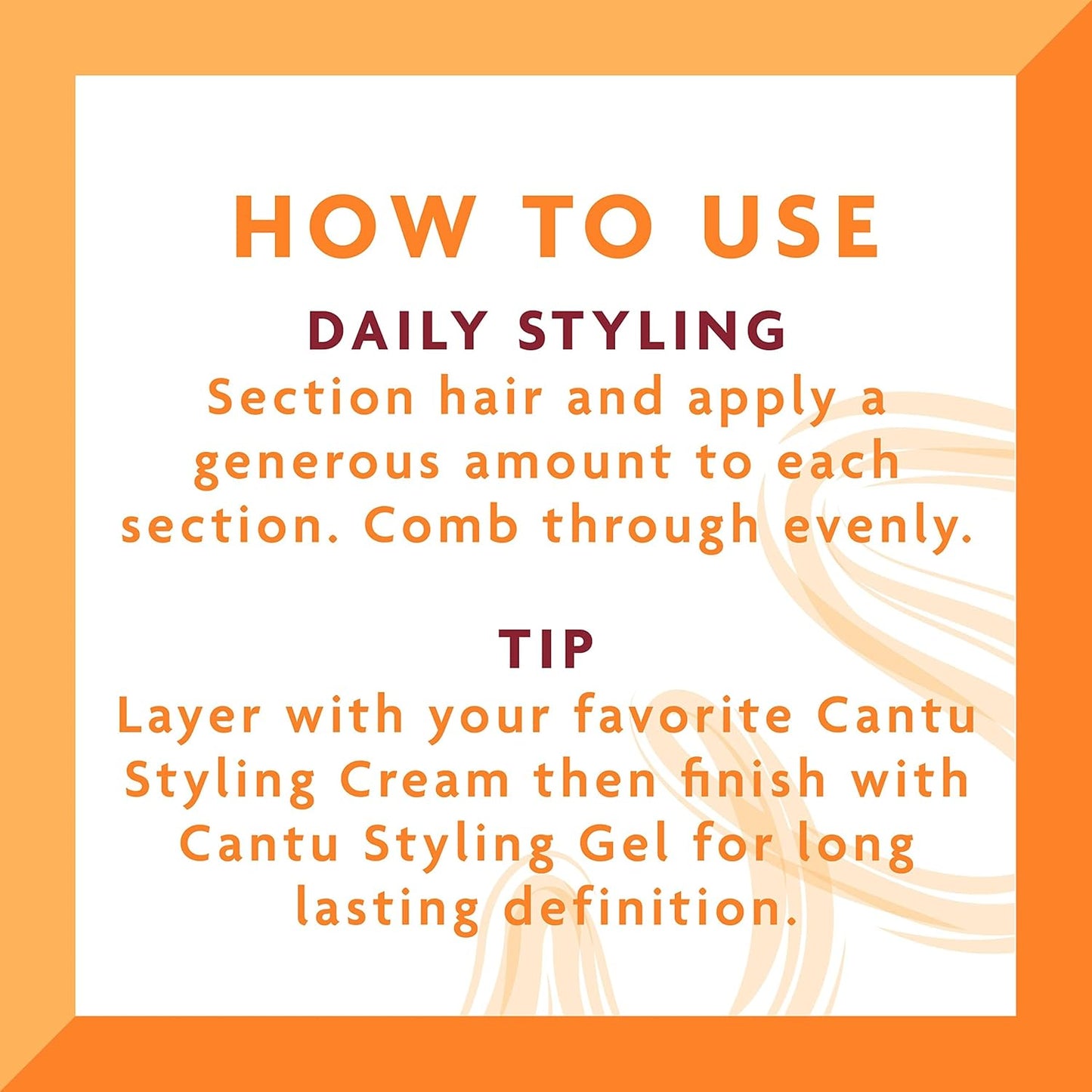 Cantu Strengthening Styling Gel with Jamaican Black Castor Oil 524g