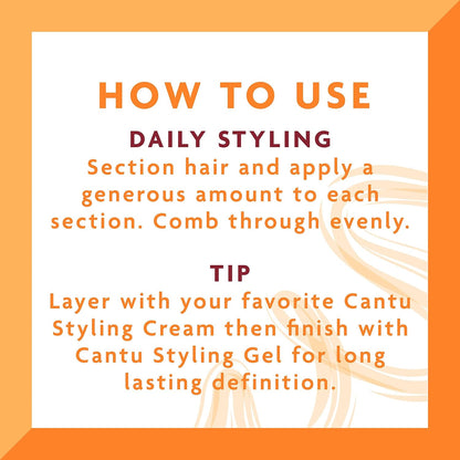 Cantu Strengthening Styling Gel with Jamaican Black Castor Oil 524g