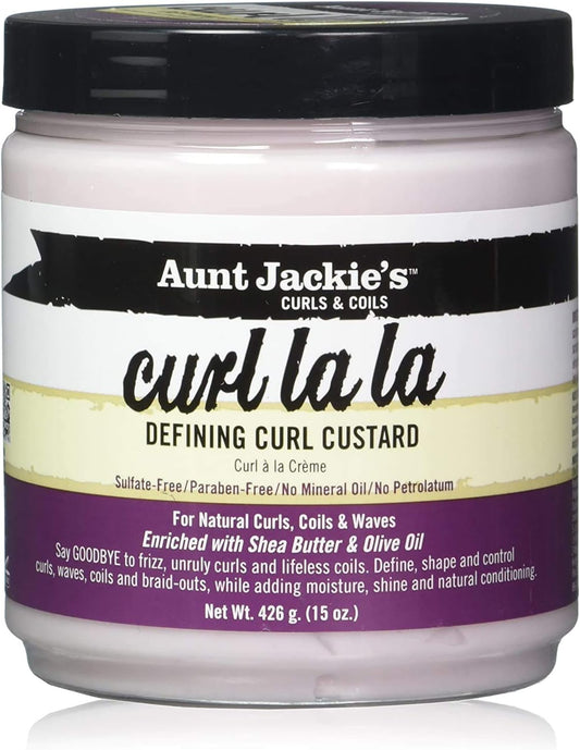 Aunt Jackie's Curls & Coils curl la la Defining Curl Custard Cream 426g