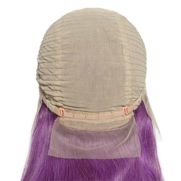 Lavender Dream Bob 13x4 Lace Front Wig | Custom Colored Human Hair