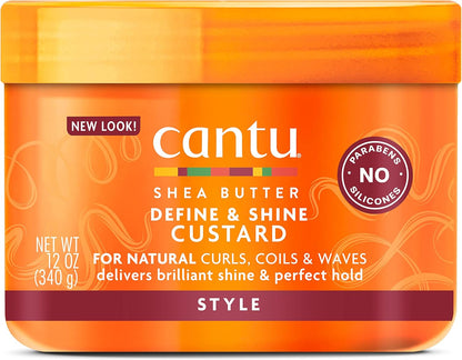 Cantu Define & Shine Custard 340g