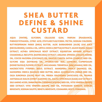 Cantu Define & Shine Custard 340g