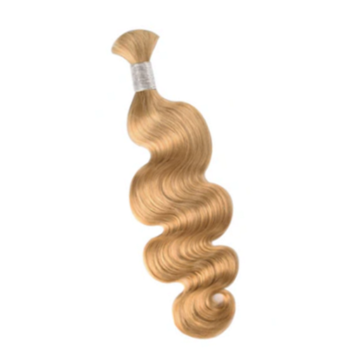 Premium Body Wave Braiding Hair Extensions #27 Honey Blonde | 100% Human Hair