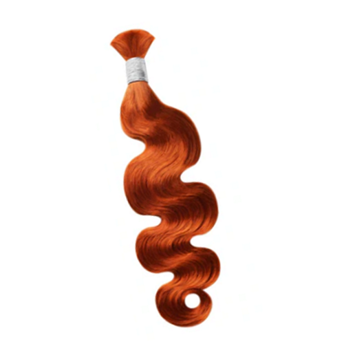 Premium Body Wave Braiding Hair Extensions #350 Copper Red | 100% Human Hair