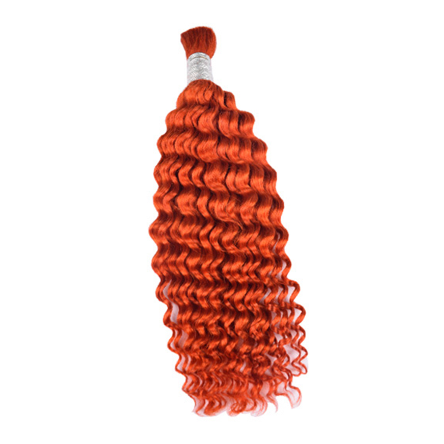 Premium Deep Wave Braiding Hair Extensions #350 Copper Red | 100% Human Hair