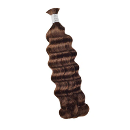 Premium Loose Deep Braiding Hair Extensions #4 Chocolate Brown | 100% Human Hair