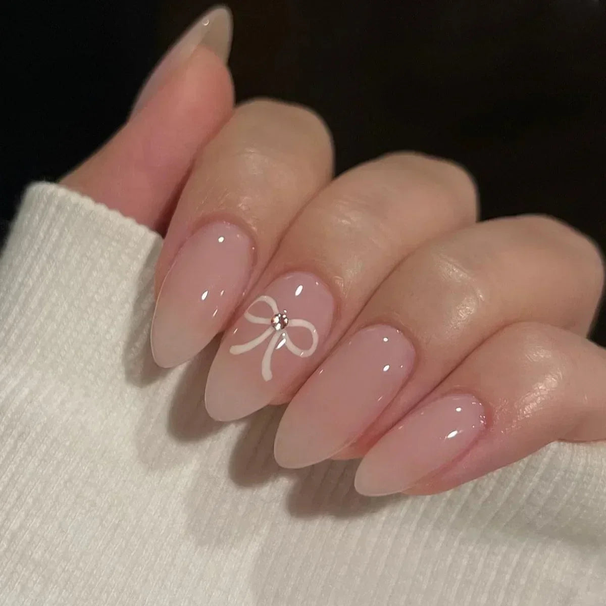 Mesmerizing Almond Diamond Collection Press-On Nails