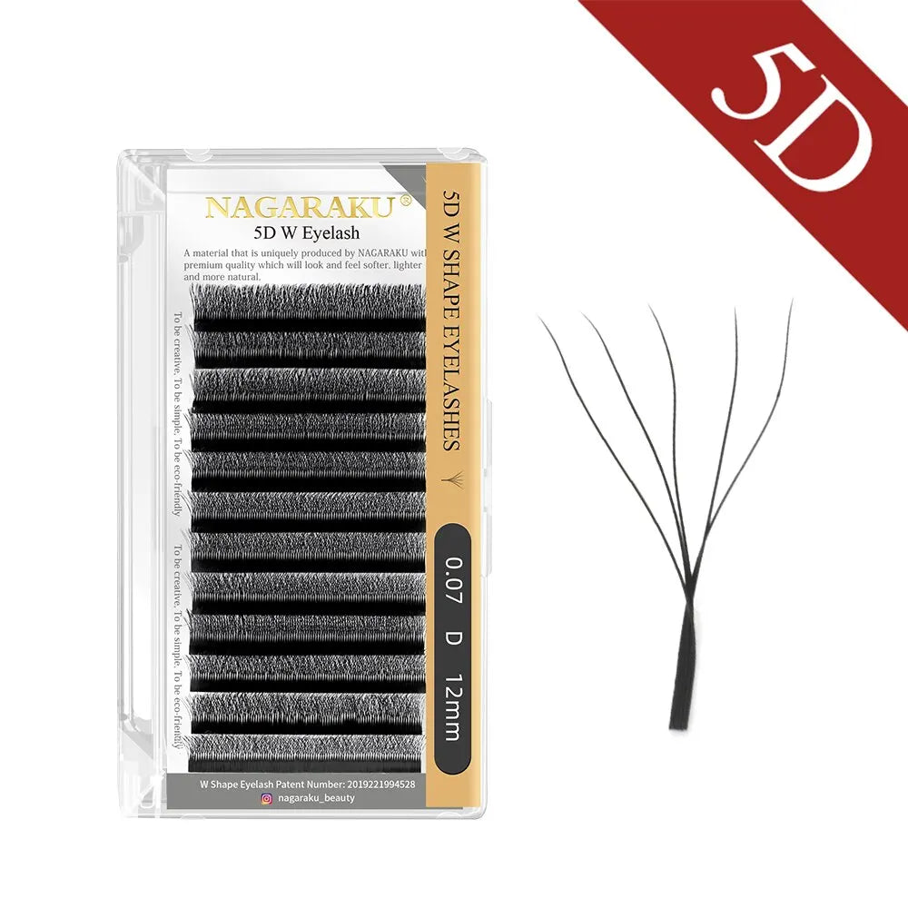 Premium W-Shape Automatic Flowering Eyelash Extensions