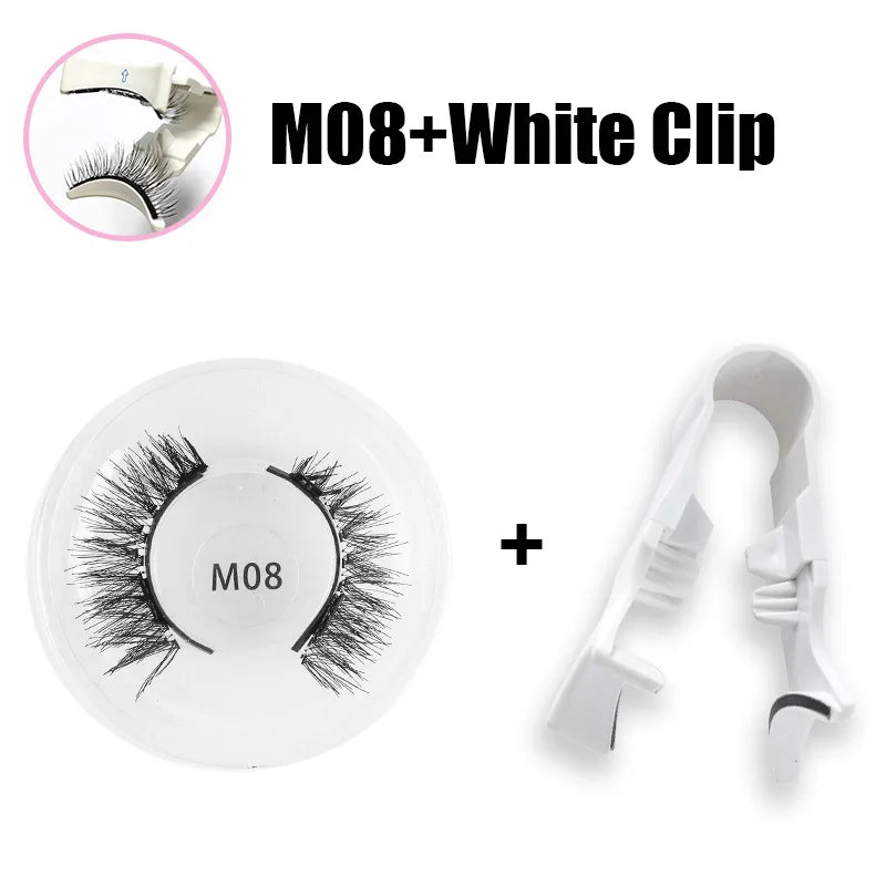 Premium Magnetic False Lashes Set with Professional Applicator Tool