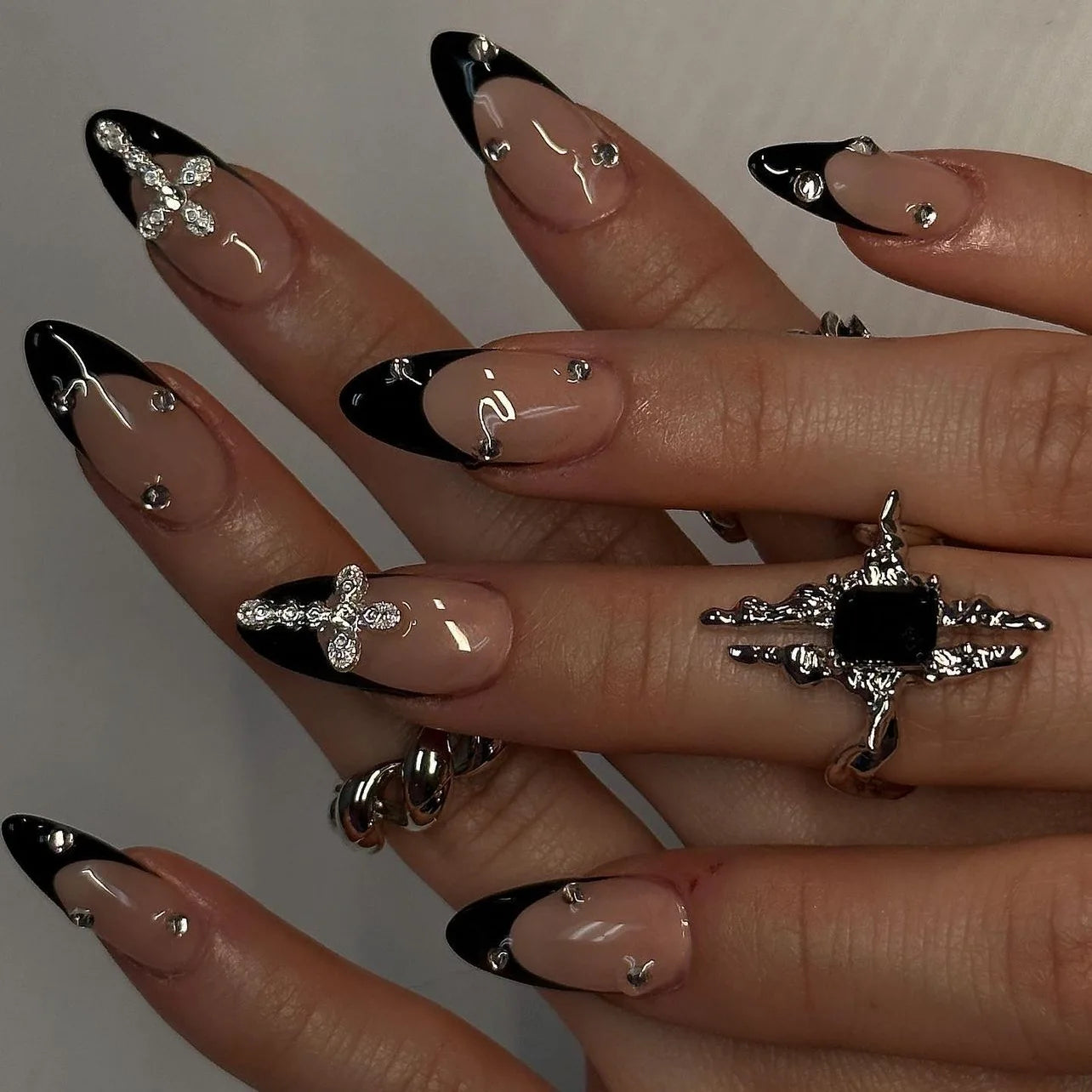 Opulent Celestial & Baroque Collection Press-On Nails