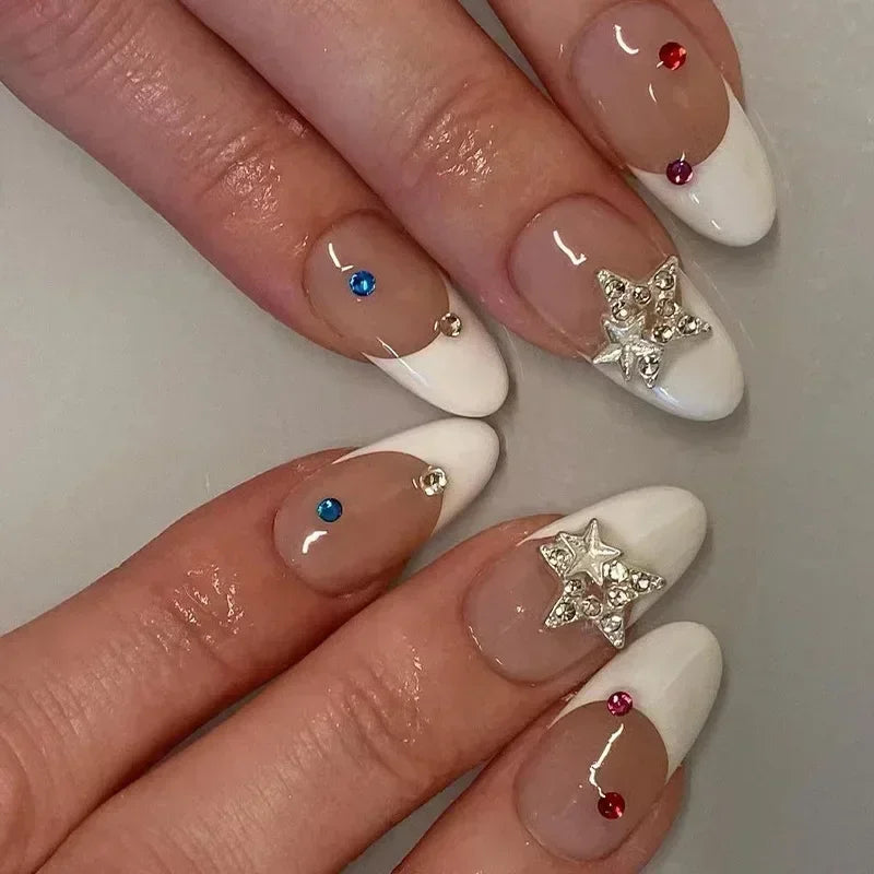 Mesmerizing Almond Diamond Collection Press-On Nails