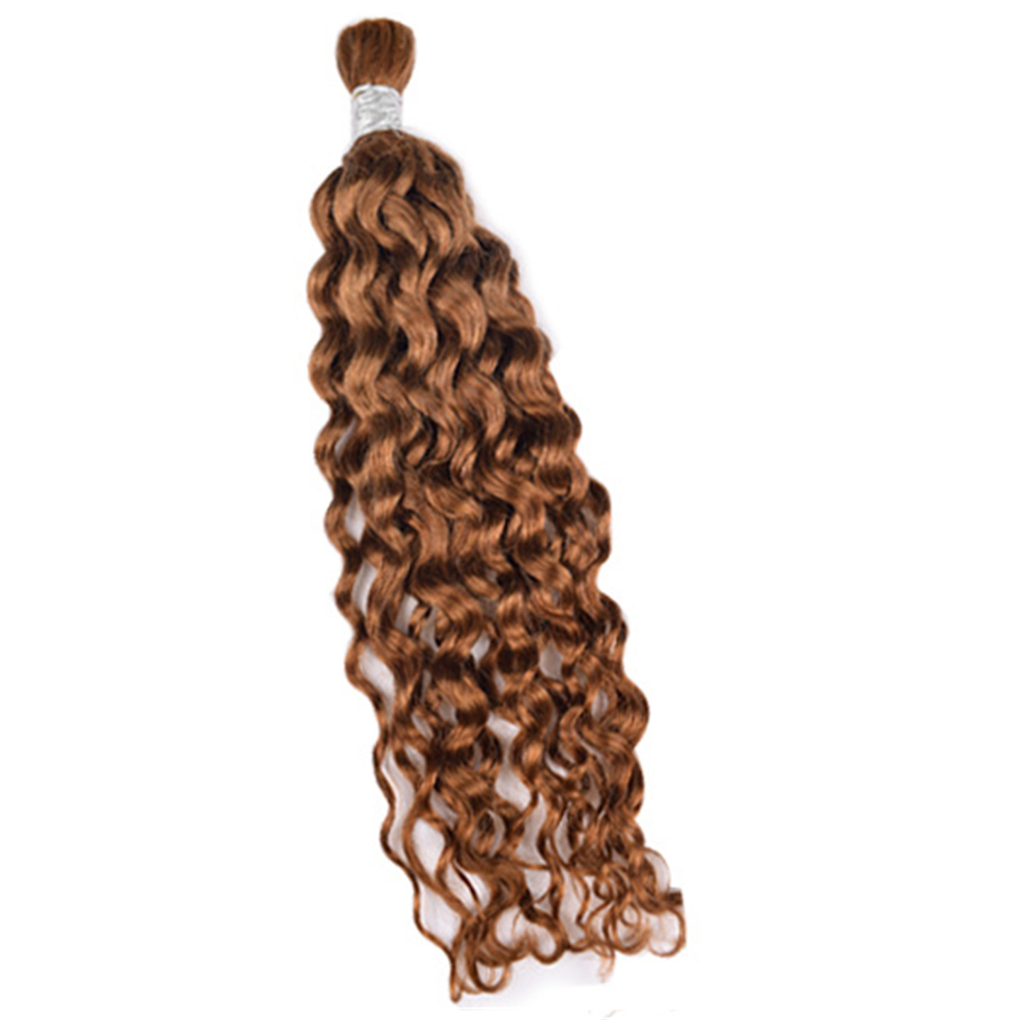 Premium Water Wave Braiding Hair Extensions #30 Light Auburn | 100% Human Hair