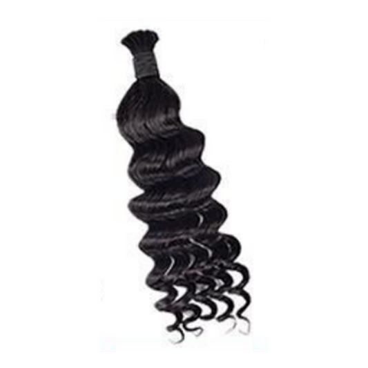 Premium Loose Deep Braiding Hair Extensions #1 Jet Black | 100% Human Hair